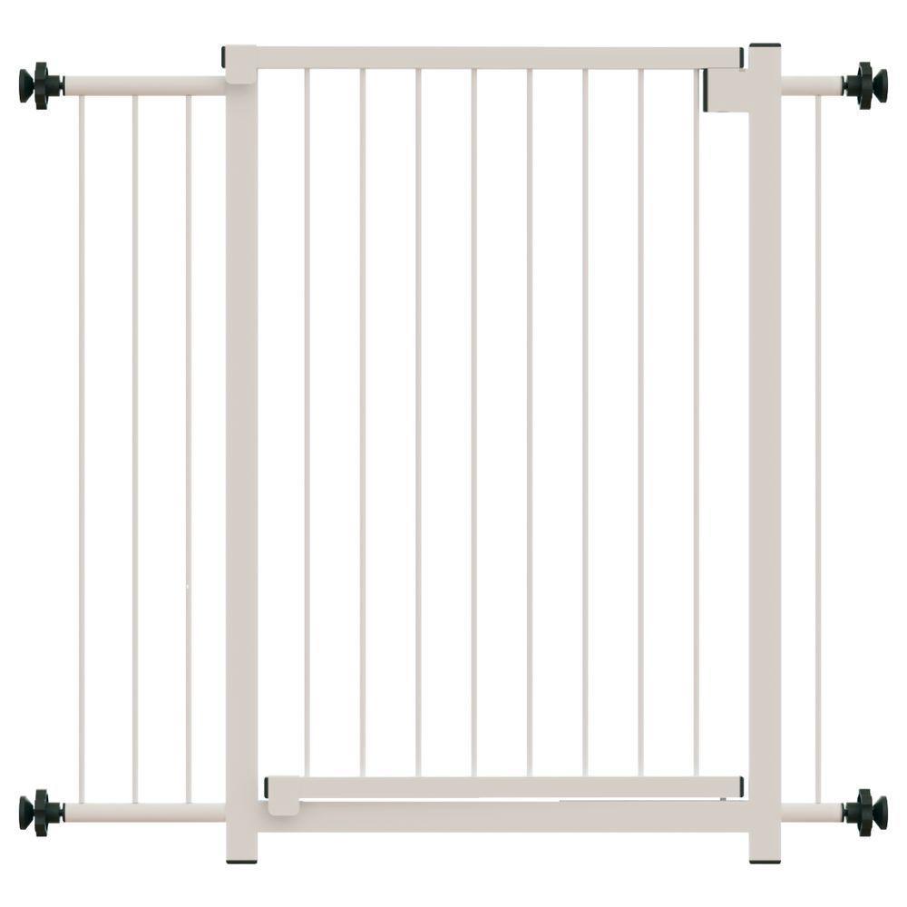 Grade Portão Pet Bebê Divisor Ambiente 80 Cm Branco - 2