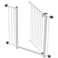 Grade Portão Pet Bebê Divisor Ambiente 80 Cm Branco - 1