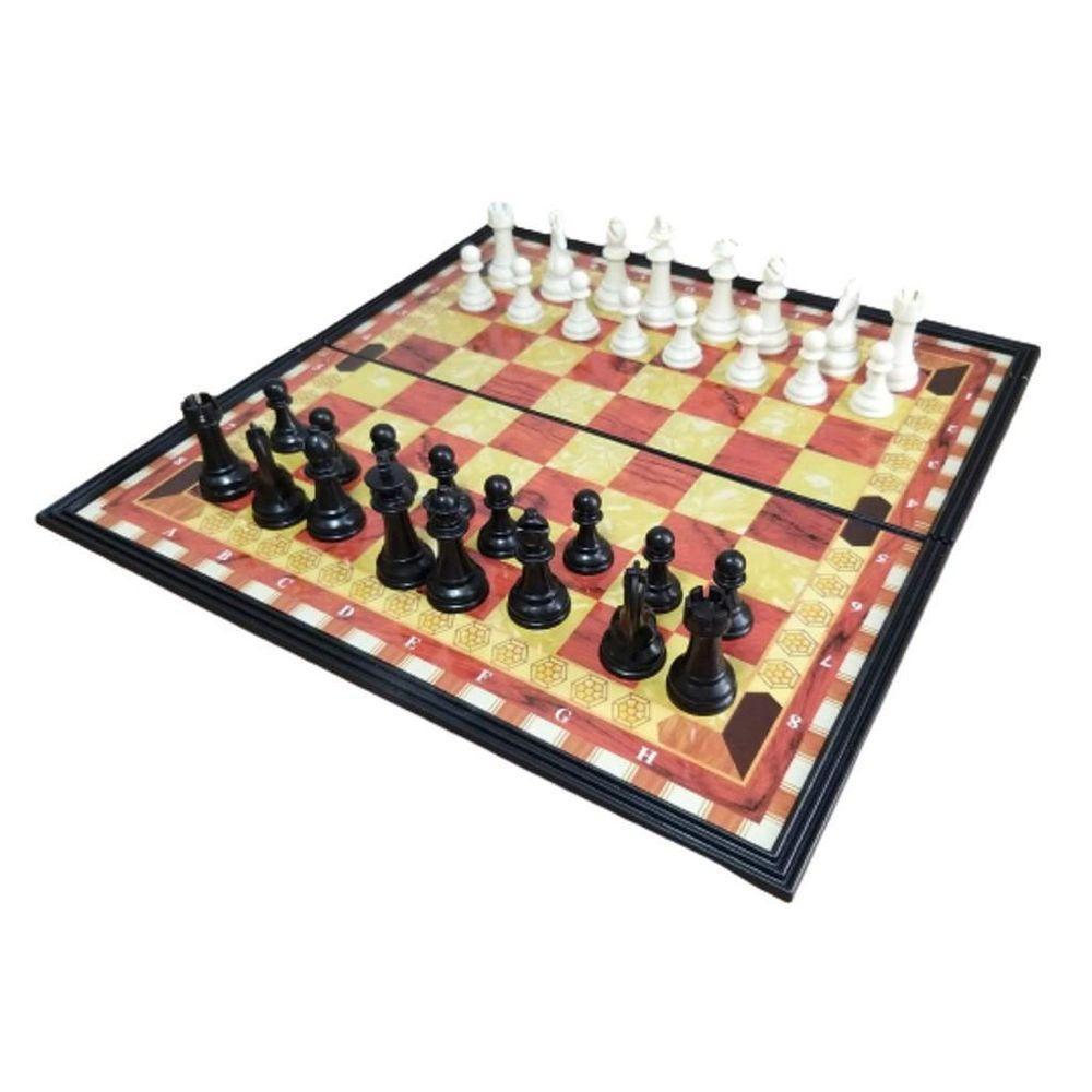 Jogo De Xadrez Tabuleiro Magnético - 9