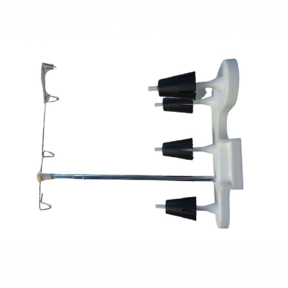 Galoneira Bracob Rosa +kit- Semi Industrial 3 Agulhas-220v - 4