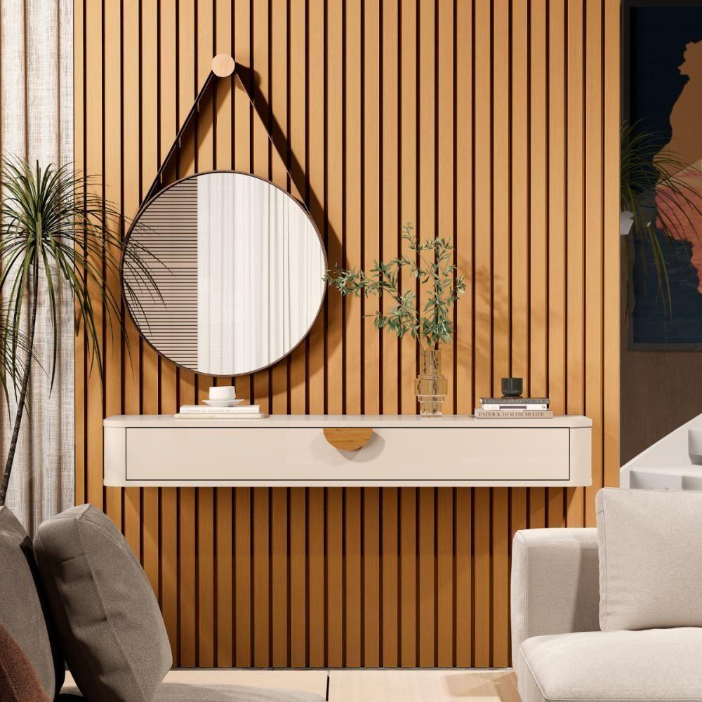 Balcao Suspenso 1 Gaveta Juazeiro Off White - 1