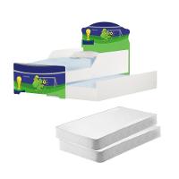 Mini Cama Infantil Com Auxiliar Pop Papagaio Futebol Com Colchão - 2