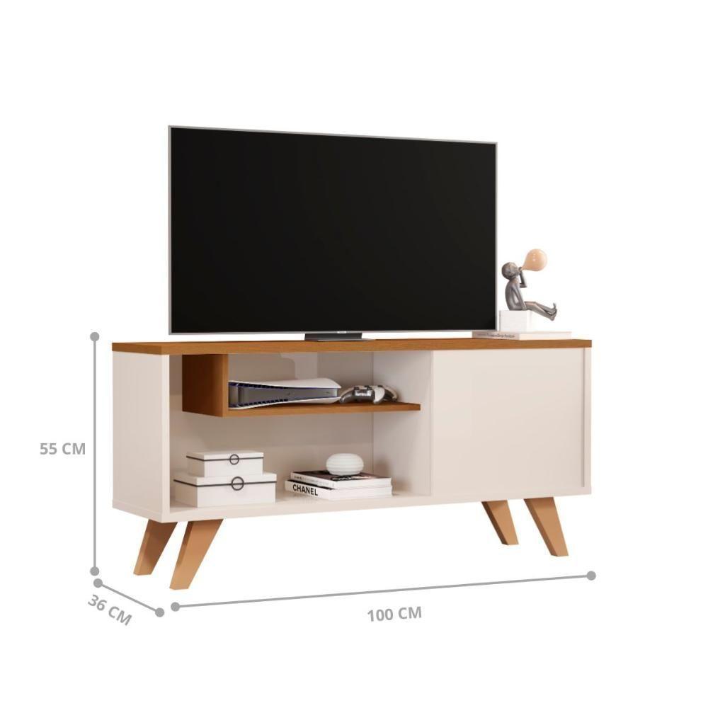 Bancada Tvs 60 Polegadas Redwood Off White Nature - 3