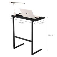 Mesa Notebook Pés Ferro Valência Preto - 3