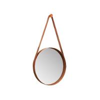 Espelho Alvorada 80 Cm Com Alça Castanho - 2