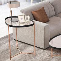 Mesa De Apoio Monterrey Preto Bronze - 1