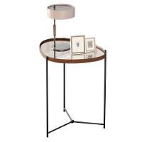 Mesa De Apoio Monterrey Castanho Preto - 2