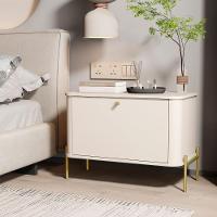 Jogo De Mesa De Cabeceira Sofia Off White Dourado - 4