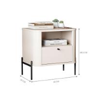 Jogo De Mesa De Cabeceira Bali Off White Preto - 3