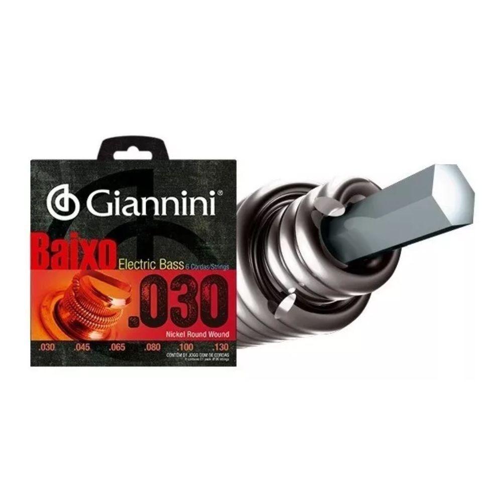 Corda Giannini Contrabaixo Geebrl 6 0.030 Leve - 2