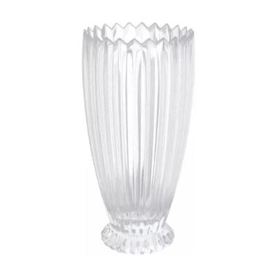 Vaso De Cristal Decorativo Geneva Wolff 13,5×27,5cm