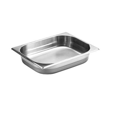 Kit 24 Cuba Gastronomica Rechaud Inox Gn 1/9 X 65mm - Brasinox