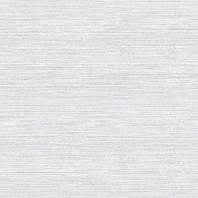 Papel De Parede Lin Aspecto Têxtil Prata Jun302