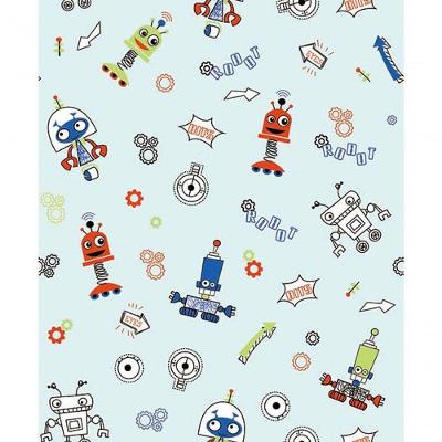 Papel De Parede Pure Kids Teens Robots Kt68452 Tam. 4m² Papel De Parede Pure Kids & Teens Robots Kt68452