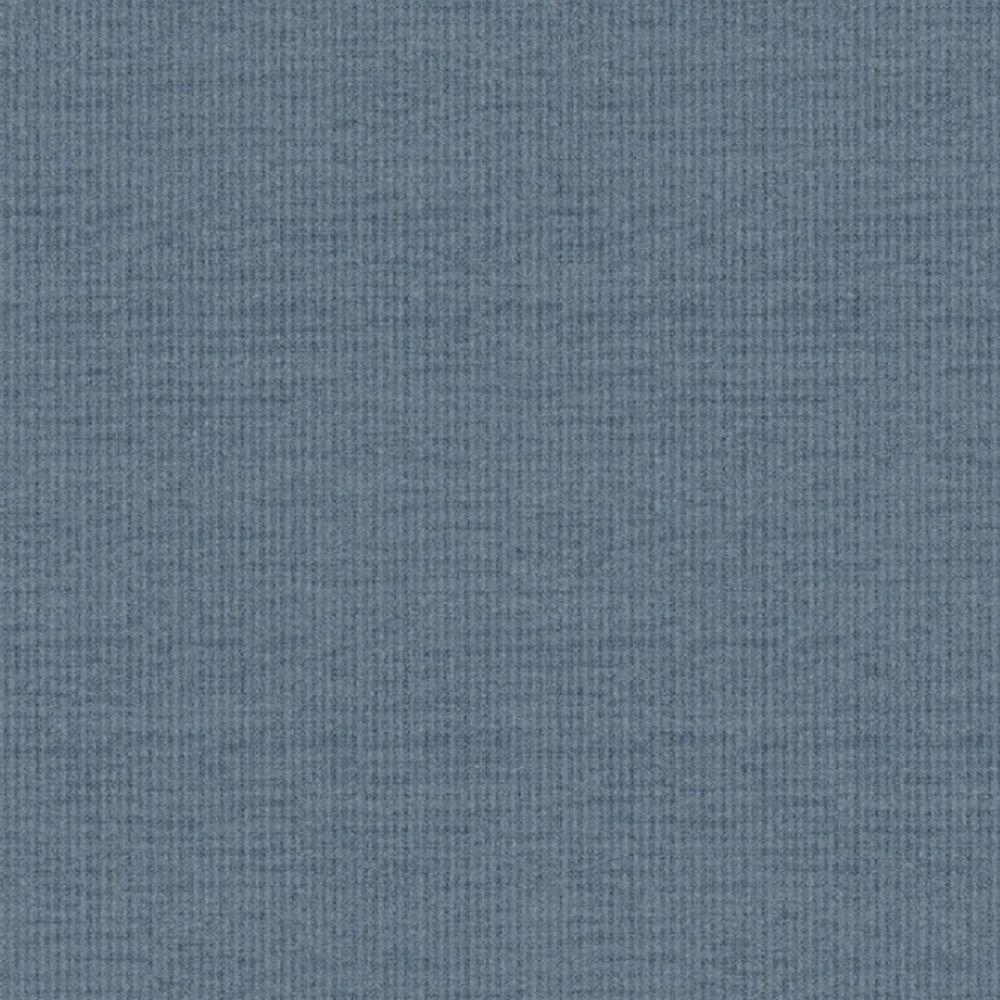 Papel De Parede Essencial Aspecto Têxtil Azul Ess1004 - 1