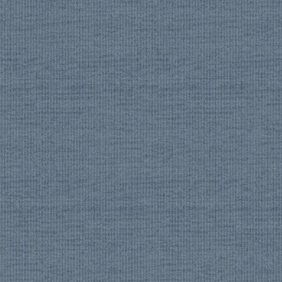 Papel De Parede Essencial Aspecto Têxtil Azul Ess1004
