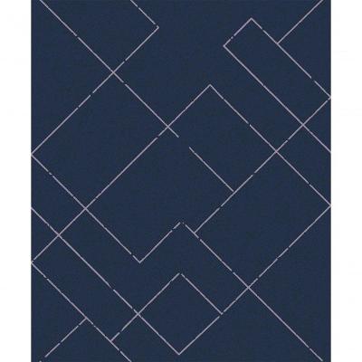 Papel De Parede Modern Maison Linhas Geométricas Mm558605 - Rolo 10m X 0,52m