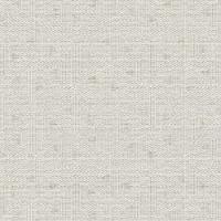 Papel De Parede Essencial Aspecto Têxtil Branco E Cinza Ess1023 - 2