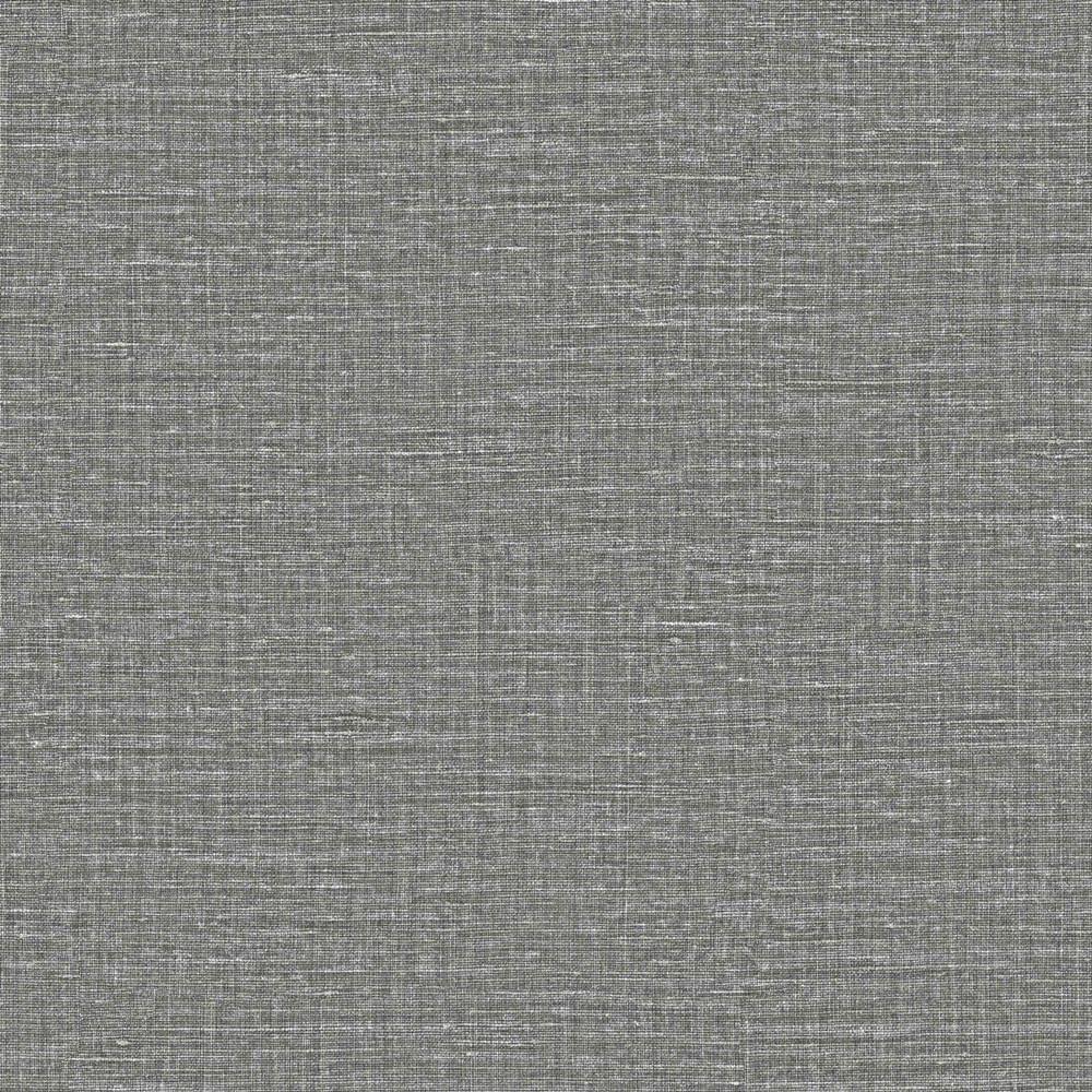 Papel De Parede Criativo Aspecto Têxtil Cinza Cr333001r - 1