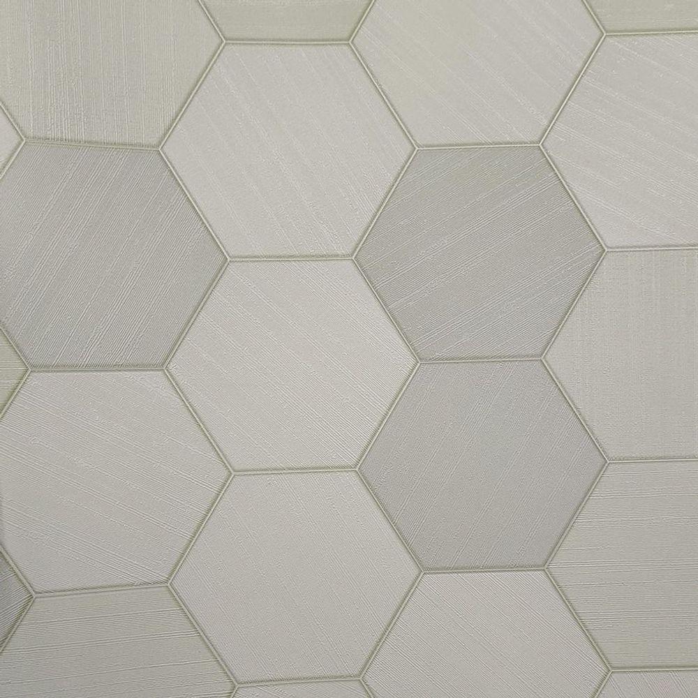 Papel De Parede Metropolis 3 Geométrico Cinza Mt300102r - 1