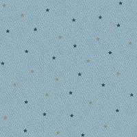 Papel De Parede Fofura Baby Estrelas Fundo Azul Ff4046 - 1