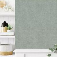 Papel De Parede Lille Aspecto Têxtil Verde 55104 - 2