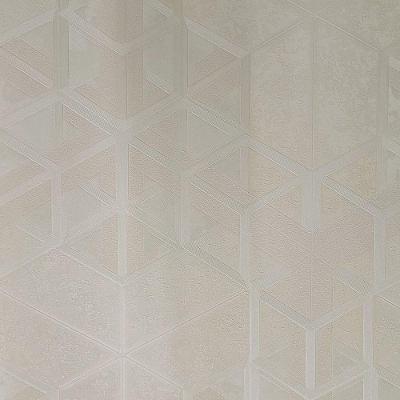 Papel De Parede Metropolis 3 Geométrico Bege Mt300801r