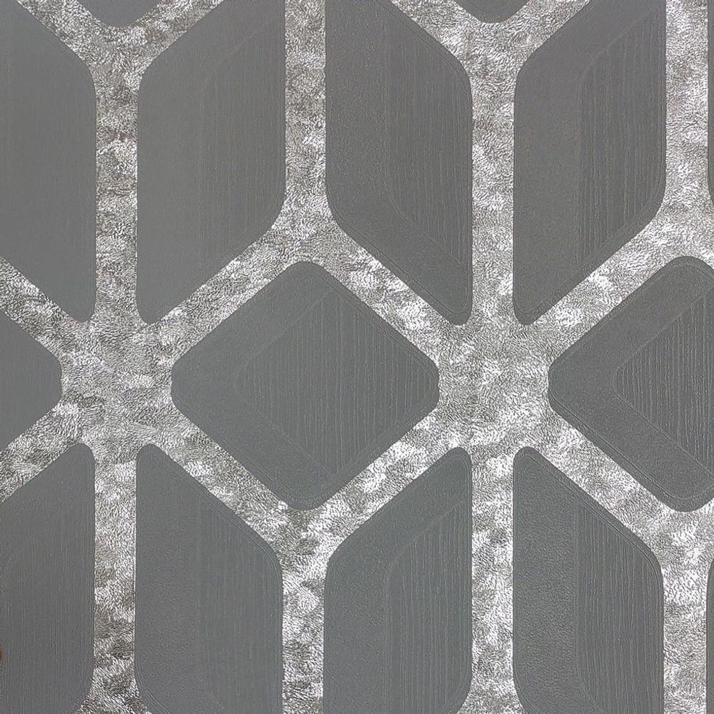 Papel De Parede White Swan Geométrico Verde Ws100203r - 1