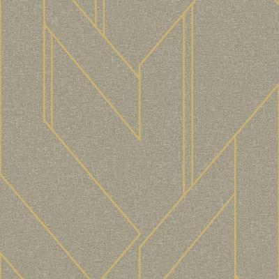 Papel De Parede Bobinex Essencial Geométrico Cinza 4306