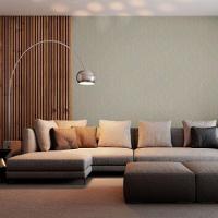 Papel De Parede Bobinex Essencial Geométrico Cinza 4306 - 2