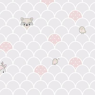 Papel De Parede Yoyo Ii Infantil Bege Yy204102r