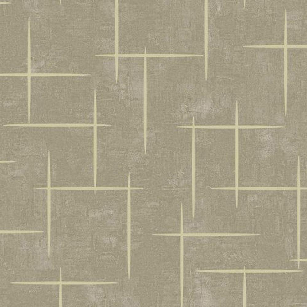 Papel De Parede Bobinex Essencial Geométrico Bege 4310 - 1