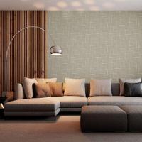 Papel De Parede Bobinex Essencial Geométrico Bege 4310 - 2