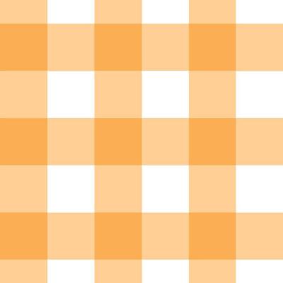 Papel De Parede Doce Estilo Xadrez Laranja 81895