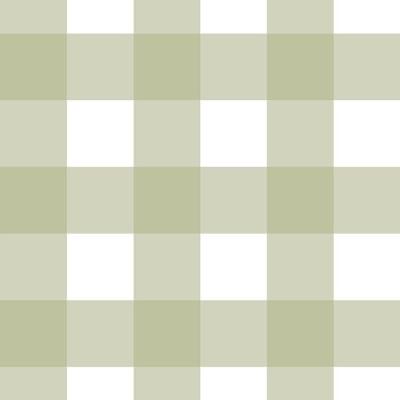 Papel De Parede Doce Estilo Xadrez Verde 81963