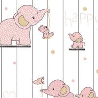 Papel De Parede Yoyo Ii Infantil Branco Yy204701r - 1