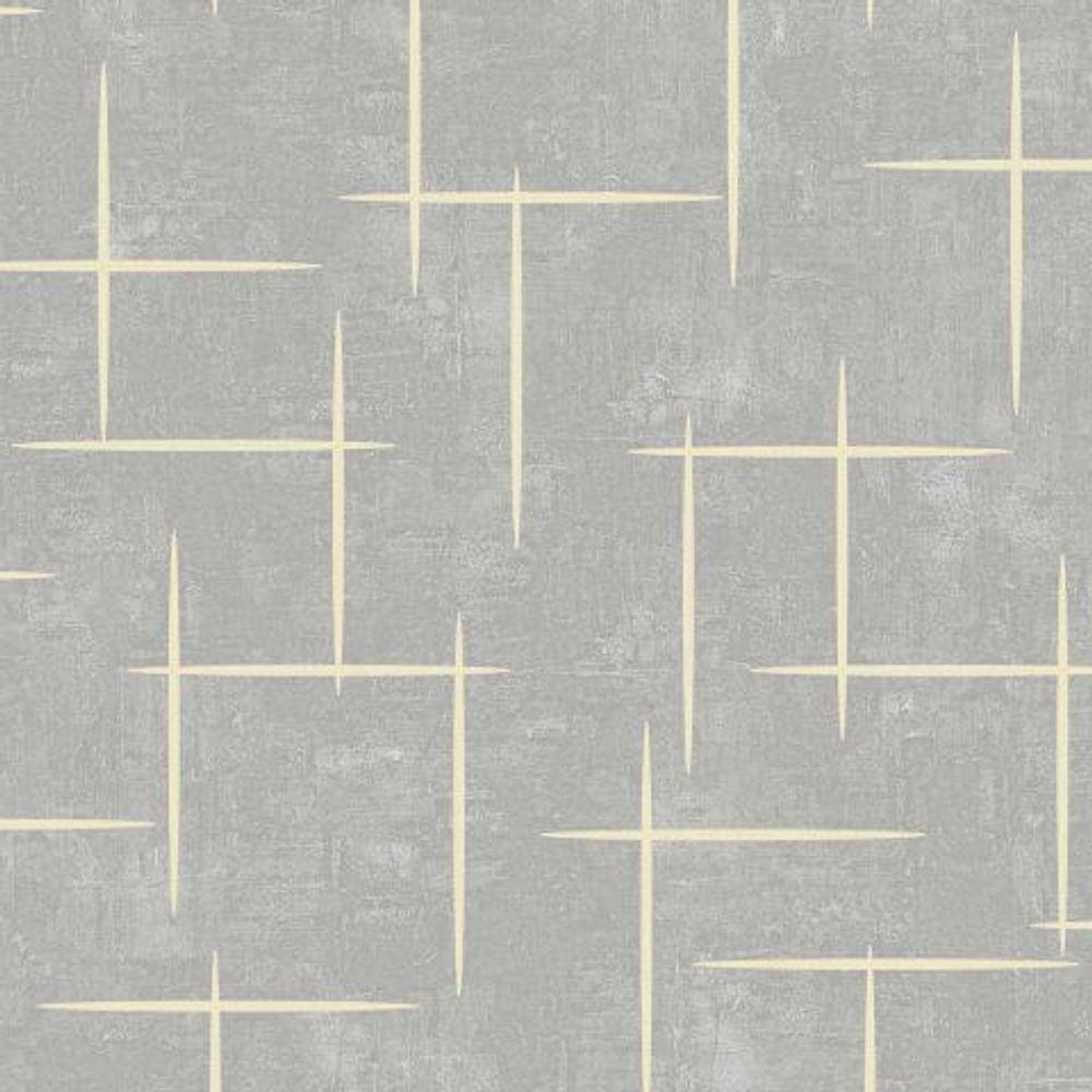 Papel De Parede Bobinex Essencial Geométrico Bege 4316 - 1