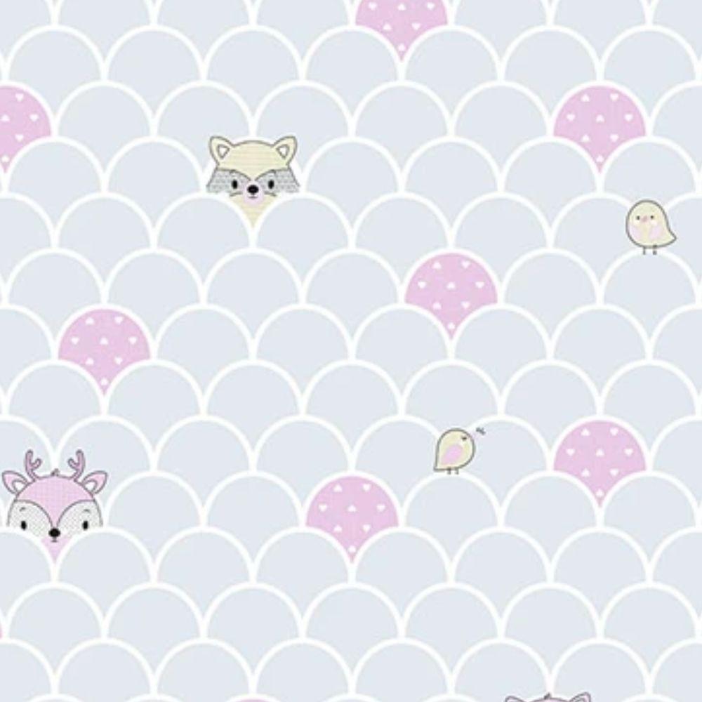 Papel De Parede Yoyo Ii Infantil Azul Yy204103r - 1