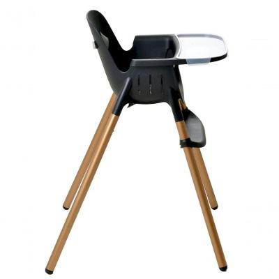 Cadeirinha de Alimentação Poke 6 a 36 Meses Até 15KG com Bandeja Removível Preta