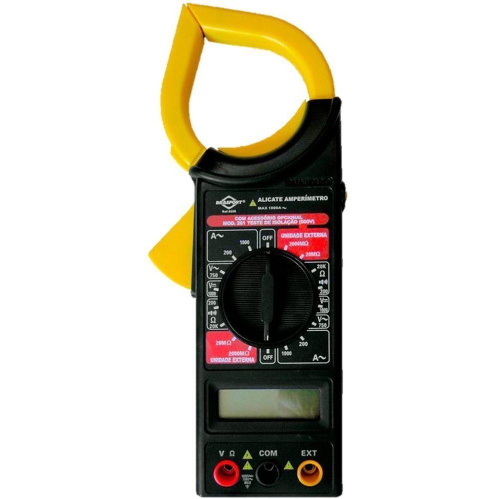 Alicate Amperímetro Brasfort Digital Com Estojo - 1