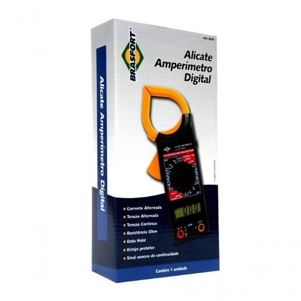 Alicate Amperímetro Brasfort Digital Com Estojo - 2