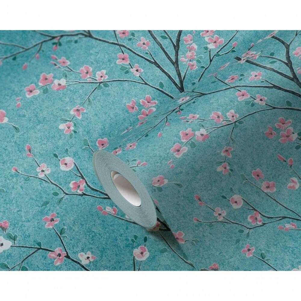 Papel De Parede Metropolitan Stories 2 Sakura 379123 Tam 4m² - 2