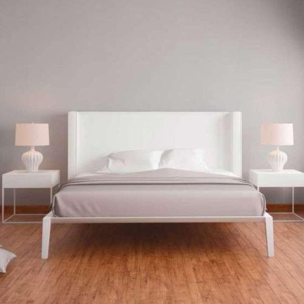 Papel De Parede Attractive 2 Aspecto Têxtil Cinza 298294 - 1