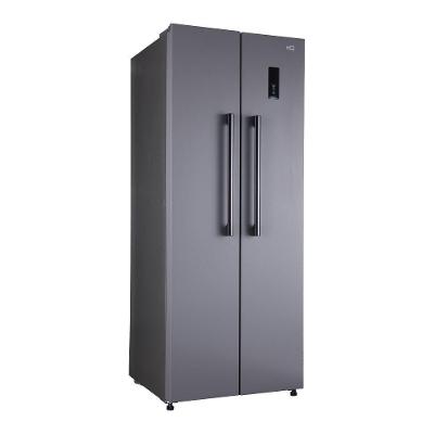 Geladeira Hq Side By Side Frost Free Inverter 460L Hq-460SBSFF Cinza 110V