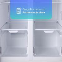 Geladeira Refrigerador HQ Frost Free Side by Side 460 Litros Cinza HQ-460SBSFF 127V - 6