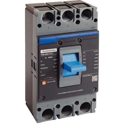 Caixa Moldada Tramontina Tdm 400s 3400 3p 400a 75 Ka Tramontina