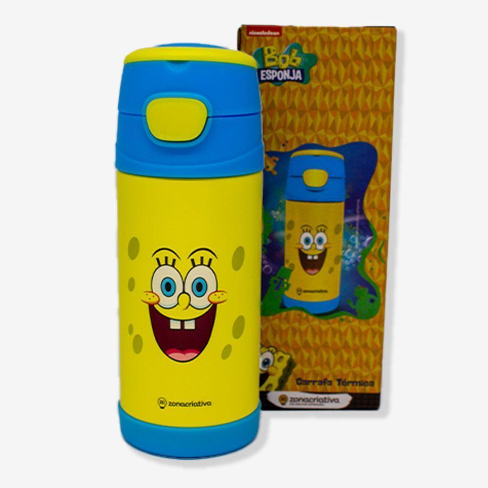 Garrafa Térmica Infantil Top Handle Bob Esponja - 2