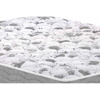 Cama Box King: Colchão Espuma D45 Probel Anatômico Guarda Costas Próextreme + Base Crc Suede Gray (193x203)