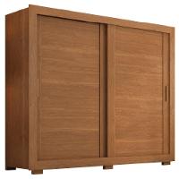 Guarda Roupas Casal 2 Portas De Correr 4 Gavetas Titanium Zanzini Madeirado - 1