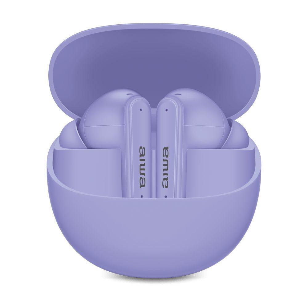 Fone de Ouvido Earbud Aiwa AWS-EB-04-P Bluetooth IPX4 ANC - 26 Horas de Bateria - 1